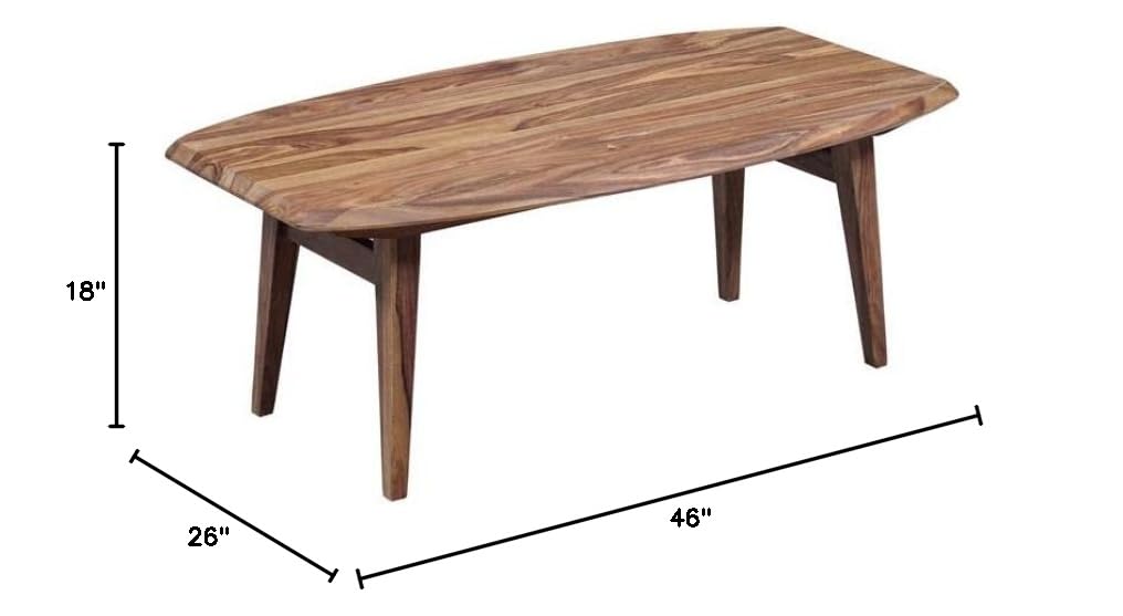Solid Sheesham Wood Coffee Table X213722