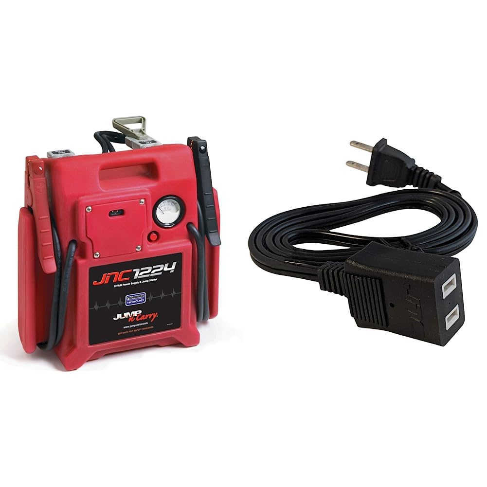 12/24V Jump Starter & Charging Cord, 1 Pack F3319