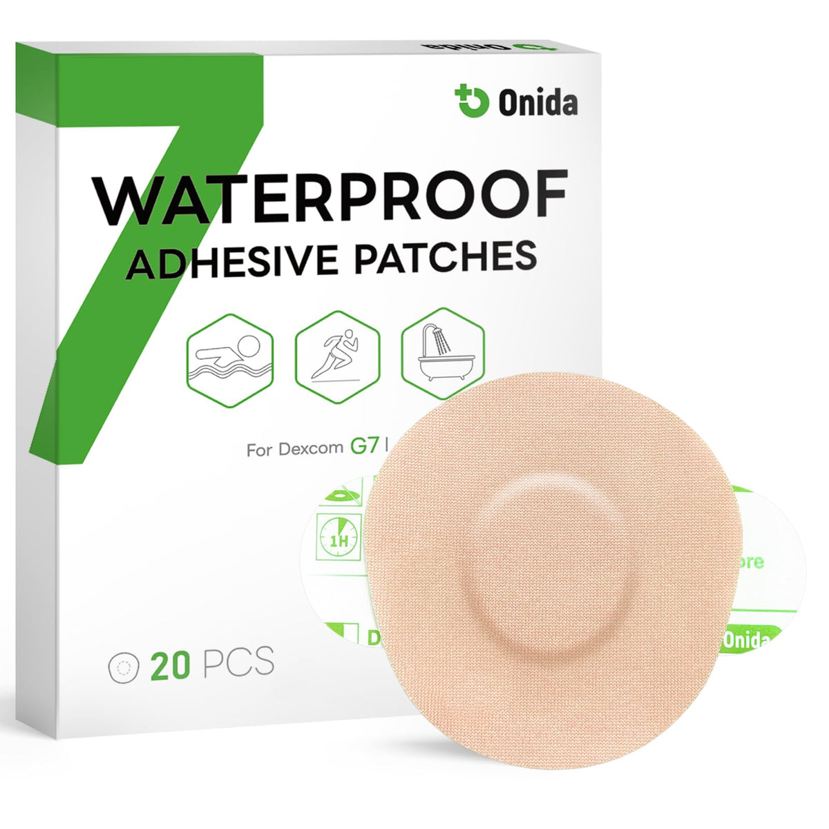 Waterproof CGM Over Patches 20PCS P621840