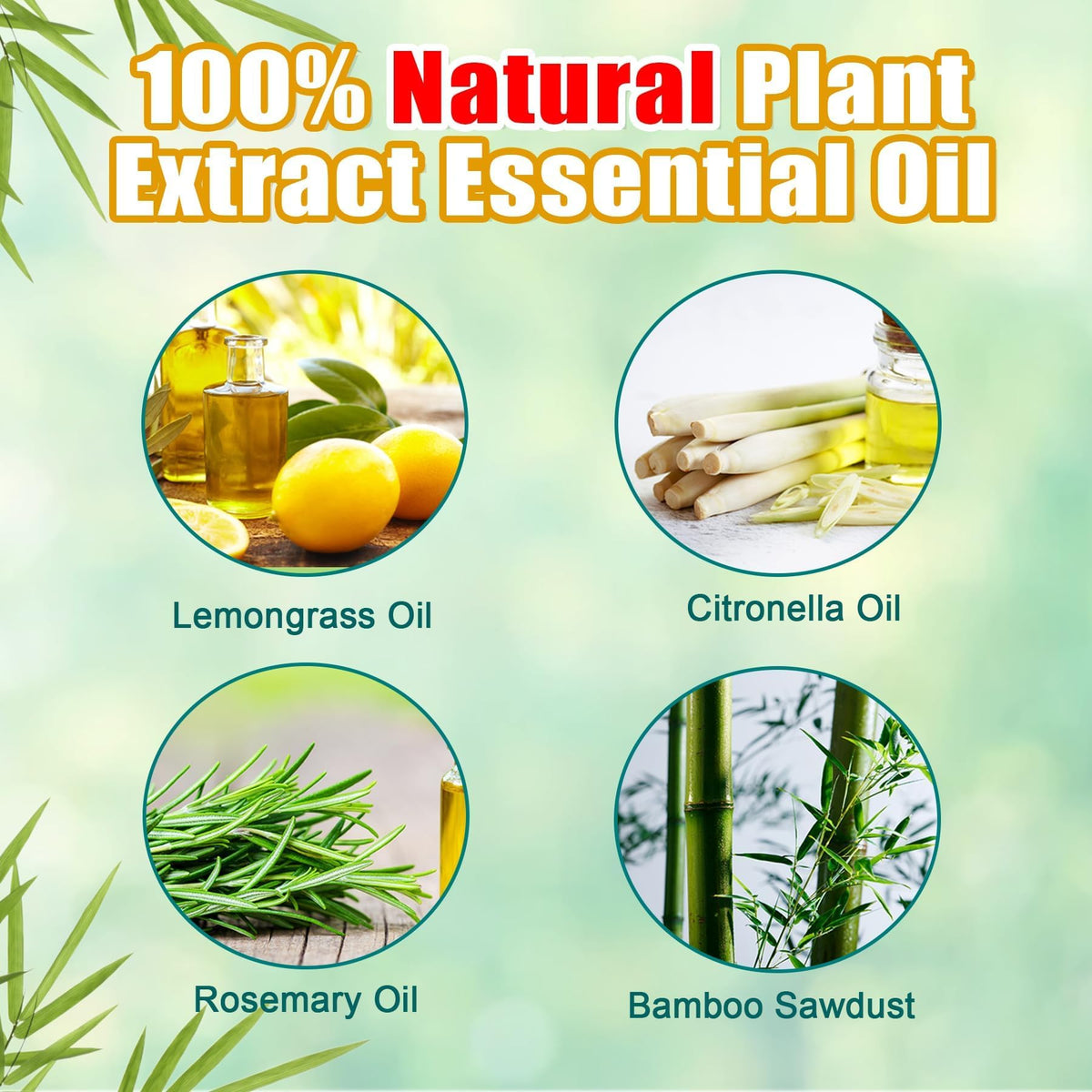 120 Pcs Citronella Oil Incense Sticks I9568