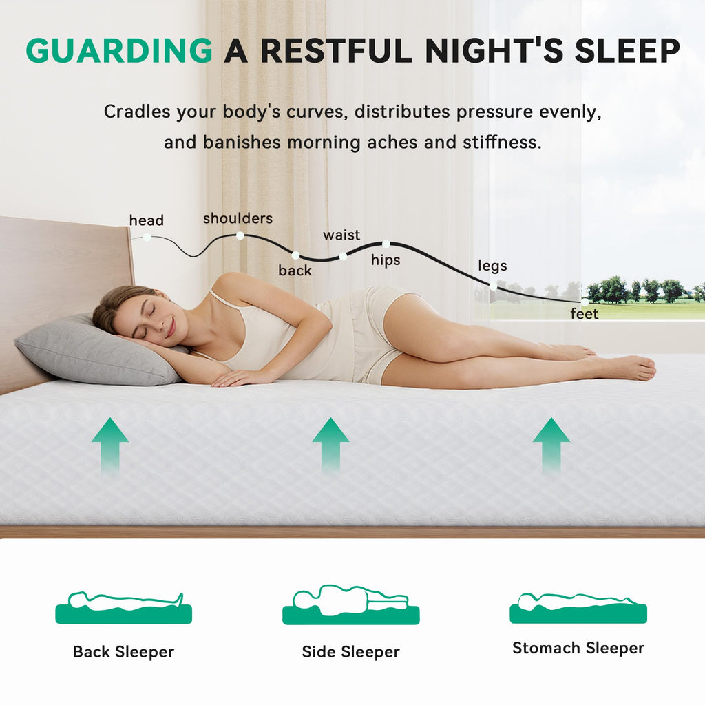 6 Inch Twin Memory Foam Mattress X29537