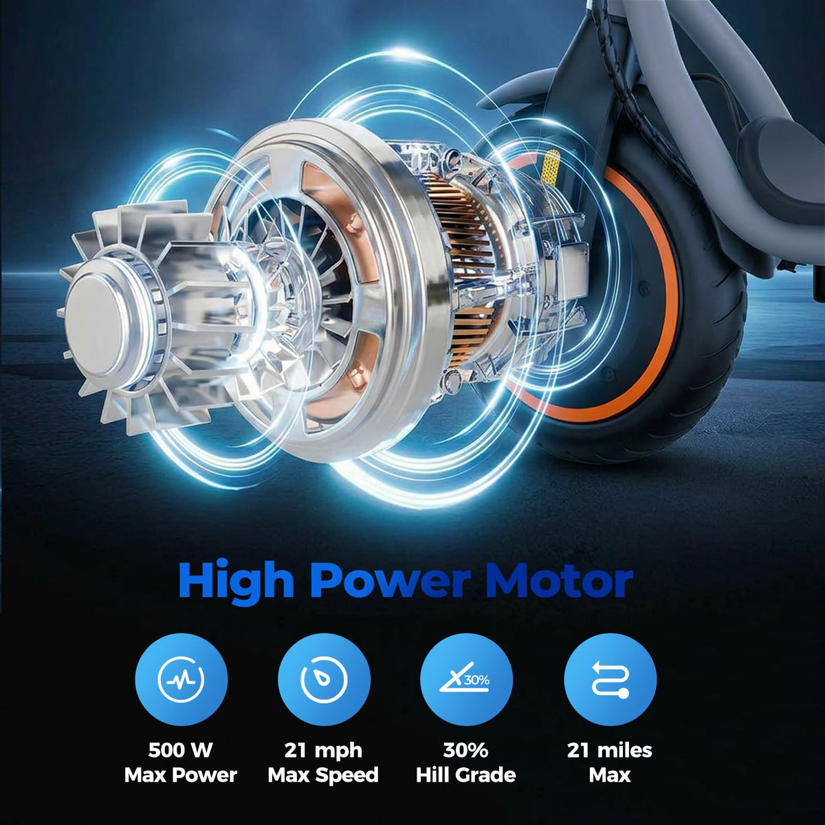 1000W Electric Scooter 28 Miles 25 MPH M630