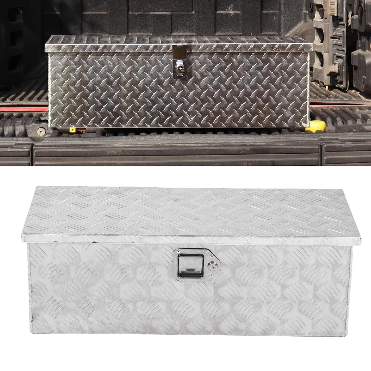 Aluminum Lockable Truck Bed Tool Box I4643
