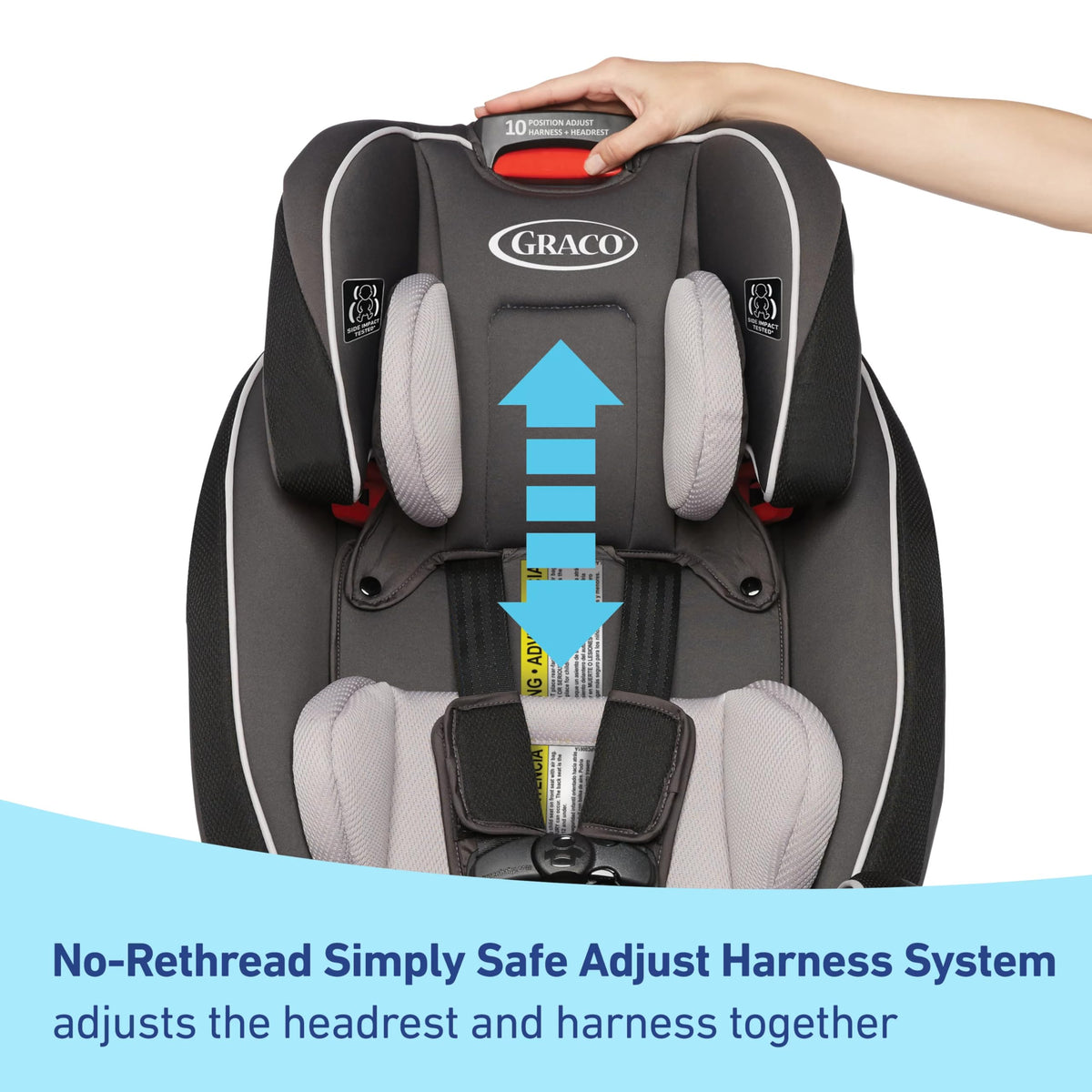 3-in-1 Convertible Car Seat S6096