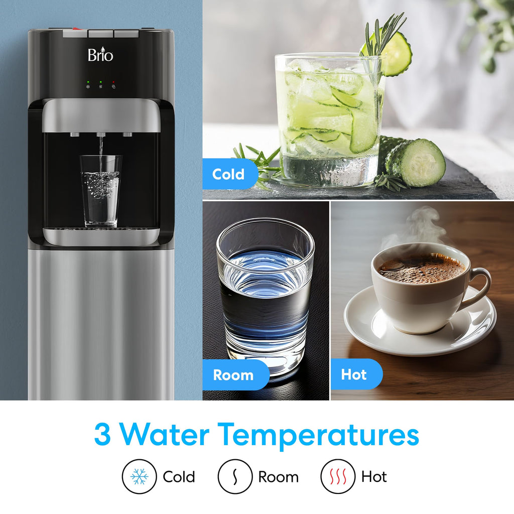 Bottom Loading Water Cooler Dispenser for 5 Gallon Bottles N58180